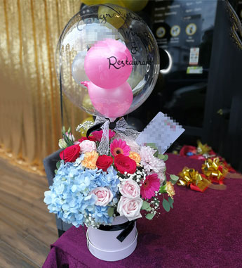  balloon flower box