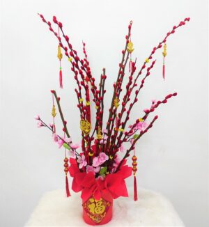 cny flower decoration