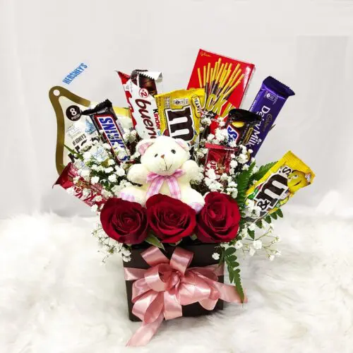 bouquet coklat box