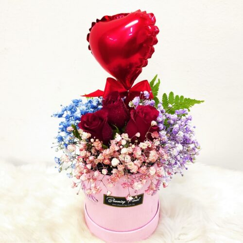 flower box arrangement