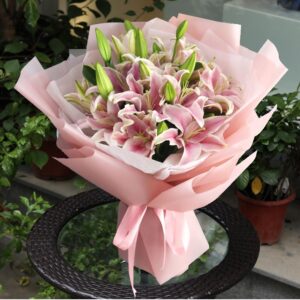 lilies flower bouquet