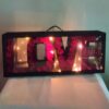 love roses box with led