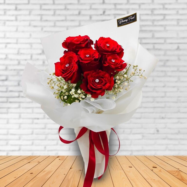 Valentine's Day Online Bouquet Order Valentine's Day Flower Gift