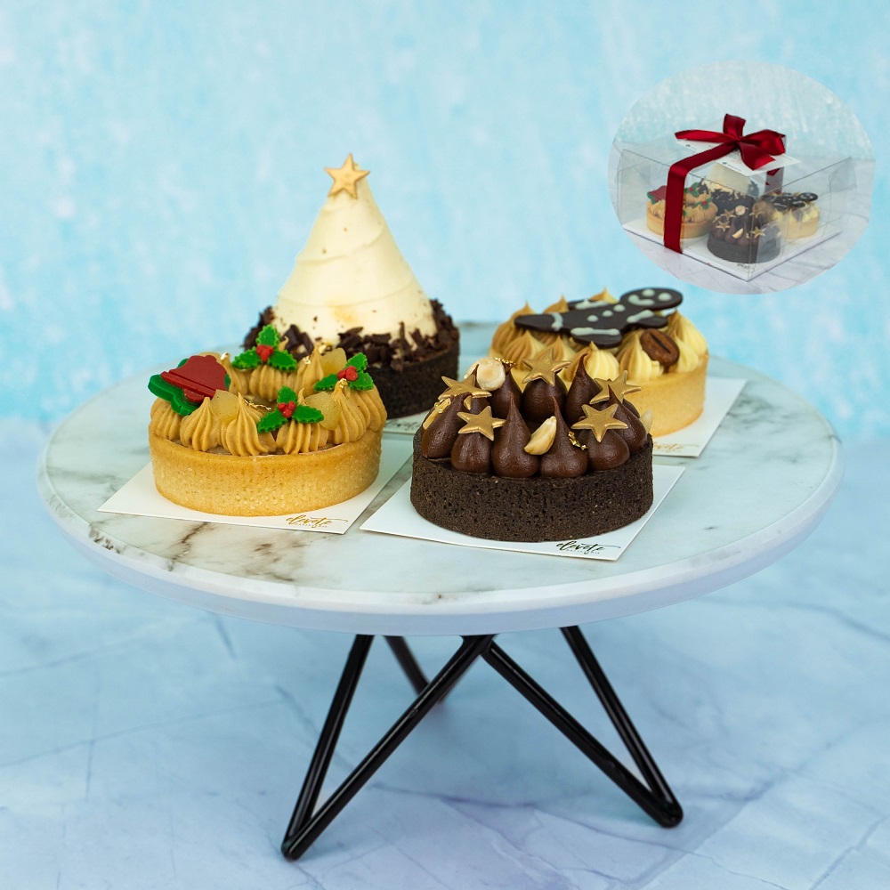 Add on Xmas Tarts Sets by Blooming cake delivery